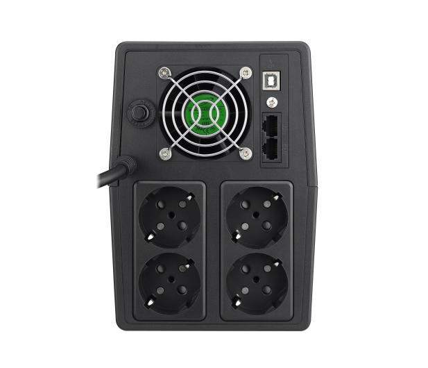 Power Walker LINE-INTERACTIVE (1000VA/600W, 4xSchuko, LCD, AVR) - 544105 - zdjęcie 4